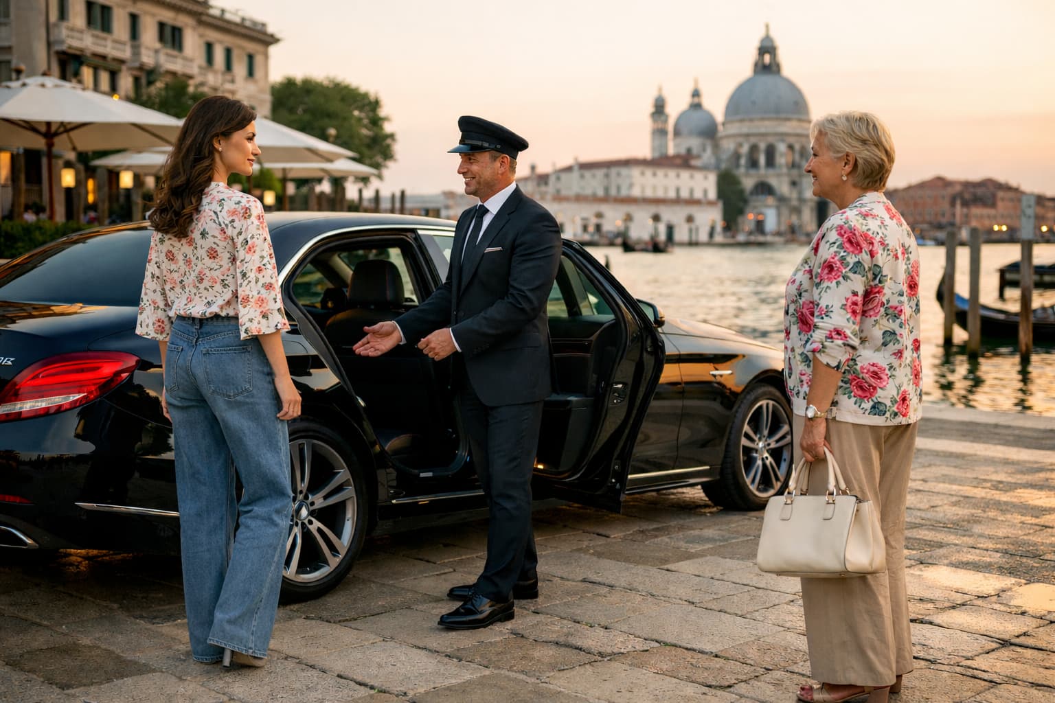 خدمة نقل سياحية فاخرة في مدينة فينيسيا مع سائق خاص لخدمة نقل فاخرة ومريحة