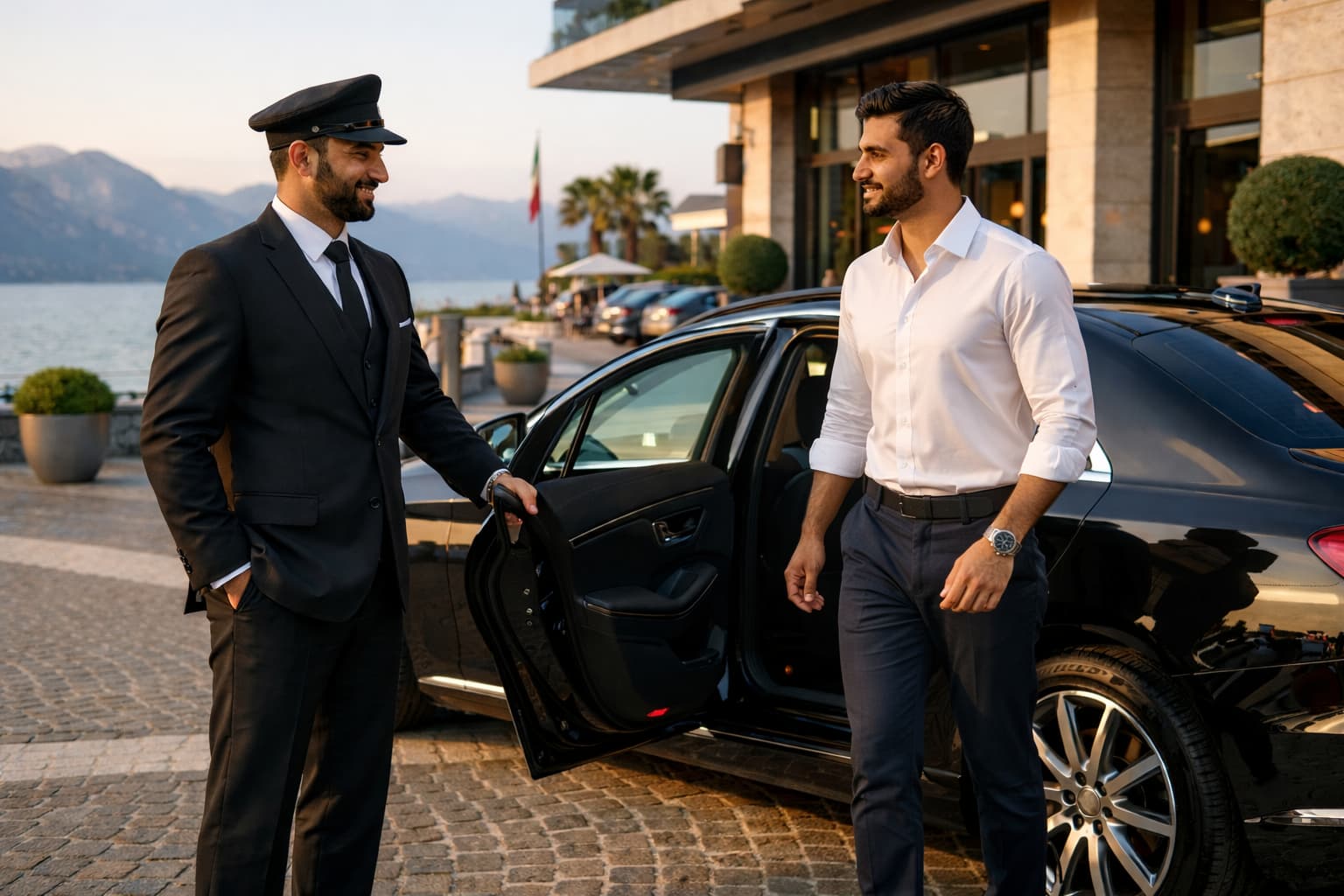 سائق عربي في فيرونا وجاردا لتوفير تنقل مريح للسياح العرب